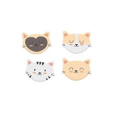 Cute Cat Face Set Collection Pet Funny Fun Png And Vector With Transparent Background For Free Download Cute Cat Face Cat Background Cat Vector