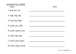 Once you know the alphabet (abcdefghijklmnopqrstuvwxyz) it . Alphabet Order English Esl Worksheets For Distance Learning And Physical Classrooms