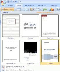 Cara Membuat Cover Page Di Word Computer 1001