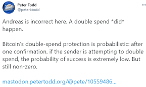 It prevents double spending by confirming a transaction by multiple parties before the actual transaction is written onto the ledger. Responding To Antonopoulos On The Btc Double Spend Analysis Coingeek
