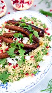 Maybe you would like to learn more about one of these? Couscoussalade Met Granaatappelpitjes En Merguez Worstjes Little Spoon