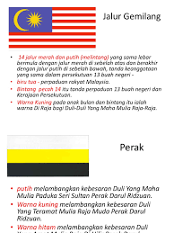 Bunga citra lestari yang bermaksud bunga citra (keperibadian) lestari (kekal). Jalur Gemilang Pptmnn