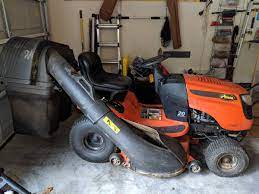 At first glance, you might be inclined to believe that the 19 hp engine is too weak compared to some of the other models displayed. Ariens 46 Inch Twin Blade Riding Lawn Mower Ronmowers