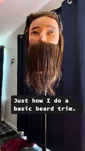 Cutting Mannequins Beard