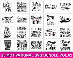 Download Motivational Svg Bundle Boss Inspiration Svg Pack Cut Files Etsy