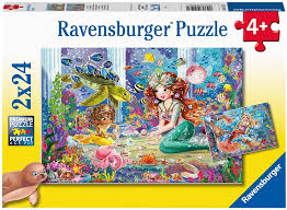 Maybe you would like to learn more about one of these? Ravensburger Mermaid Tea Party 2 X 24 Piece Jigsaw Puzzle