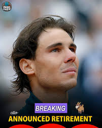 Rafael Nadal signing off 🥲 💙