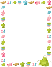 Free movie border templates including printable border paper and clip art versions. Kitchen Border Clip Art Page Border And Vector Graphics Clipart Kostenlos Frei Druckbares Briefpapier Seitenrander