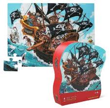 Pirates Shaped Box Floor Puzzle Crocodile Creek Http Www Amazon Com Dp B005qa9wxu Ref Cm Sw R Pi Dp Wmnxtb1fayr8 Crocodile Creek Floor Puzzle Boxing Flooring