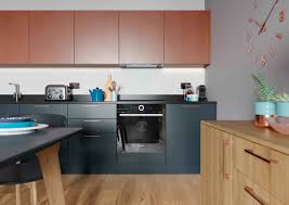 modern kitchen painted matte marine