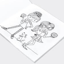 Do not use the yellow color when coloring in our books, and do not post rachel mintz pages with yellow colors on any public media (facebook, instagram, youtube). Friends Colouring Book Rachel Ellen Designs
