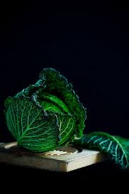 Savoy Cabbage Retains Texture When Cooked Dark Food Photography Food Art Photography Ingredients Photography