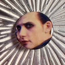 Handmade the Damned 1" Button Lapel Pin