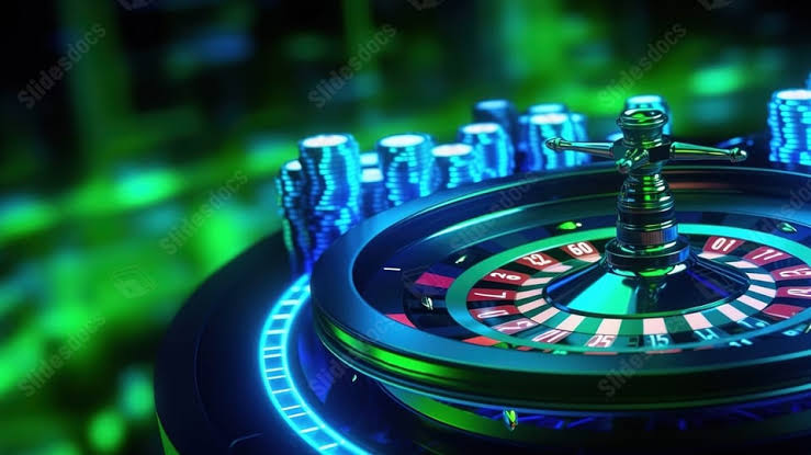 Best Casino Game Powerpoint Background For Presentation - Slidesdocs.com