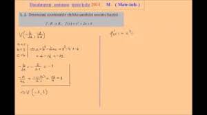 16,5 x 23,5 cm, monocromie, anul aparitiei: Bacalaureat 2014 Matematica M1 Subiectul I Exercitiul 2 Youtube