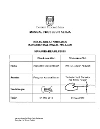 Pemohon yang berjaya diminta mencetak sendiri surat tawaran dan dokumen berkaitan. Pdf Kolejkediaman Mohd Hairul Nazreen Jamil Academia Edu