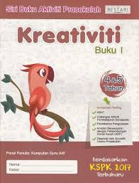 Siri Buku Aktiviti Prasekolah Kreativiti Buku 1 4 5 Tahun