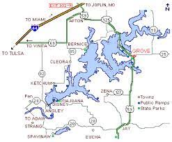Map Of Grand Lake Ok Map/Location
