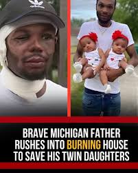 Remebering this hero some time back In Eastpointe, Michigan, when Ray Lucas  ran into a burning home to save his twin 18-month-old daughters and niece,  suffèring second- and third-degree burns himself. Despite