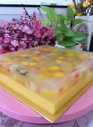 枫林温馨花园maple grace garden fruity manggo yoghurt jellyca jelly cake fruit cake fruit jelly