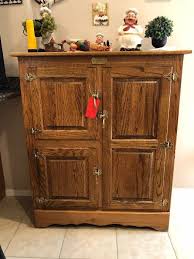 Excludes belmont shadow boxes by studio décor ®. Antique White Clad Icebox Oak Cabinet For Sale In Cave Creek Az Offerup