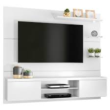 Diversos modelos para escolher com envio imediato. Rack Com Painel Para Tv 65 Cinema Mdp 2 Prateleiras 2 Nichos Novo Mundo Menor Preco Com Cupom