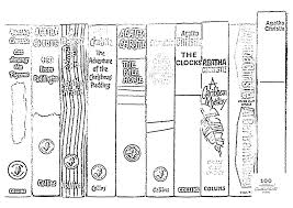 45+ weirdly wonderful designs to color for fun & relaxation (coloring art): Armchair Travel Colouring Sheets Agatha Christie