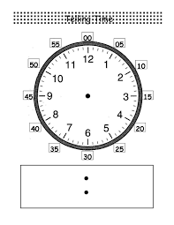 Blank Clock Worksheet To Print Clock Worksheets Time Worksheets Telling Time Worksheets