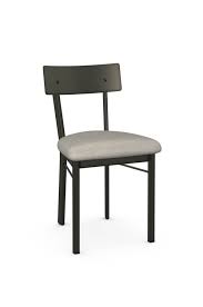 Removable stretch dining chair seat covers seat cushion protector slipcovers. Amisco Lauren Modern Industrial Dining Chair Barstool Comforts