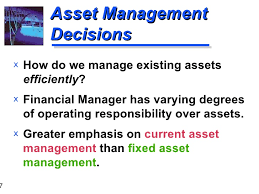Fixed asset management responsibility no system of internal controls can function if ownership of key assigned responsibilities is not taken. Role Of Financial Management