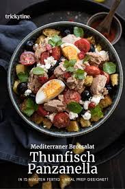 Schnelles Rezept Fur Mediterranen Brotsalat Mit Thunfisch Tolle 15 Minuten Panzanella Meal Prep Brotsalat Bbq Rezepte Thunfischsalat Rezept