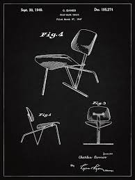 Maybe you would like to learn more about one of these? Pp159 Vintage Black Eames Tilt Back Chair Patent Poster Digital Art By Cole Borders