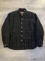 DENIM TEARS Denim Tears x Levi's Peace Patchwork Padded Jacket