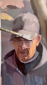 Faces never work until the very last second., Watch as I put too much  contrast in the shadows, over define the glasses, and generalize the light  shapes where they need to be specific (where the ...