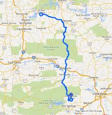 The local trolley, and the historic district tours tram tours. Hot Springs To Eureka Springs Ar Google My Maps