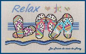 Trés bonne fin de semaine, bonne broderie ! Les Points De Croix De Mary Point De Croix Moderne