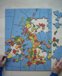 Pictures that can be made into puzzles. British Isles Counties And Sea Areas Puzzle Heirloompuzzles