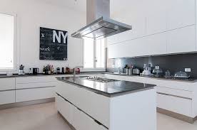Cultured Cm Apartment Showcases Refined Chic Roman Style White Modern Kitchen White Kitchen Design Italian Kitchen Design