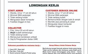 Beberapa perusahaan menerima lulusan sma sebagai customer service. Lowongan Kerja Medan Perum Peruri Lowongan Kerja Terbaru Cute766