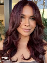 Cherry Cola Hair Inspiration: Bold & Trendy Styles