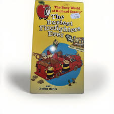Busy World of Richard Scarry, The - The Busiest Firefighters Ever (VHS,  1995) for sale online | eBay