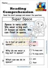 Our short reading articles with follow up comprehension questions are great resources for esl efl teachers or to prepare for major exams. Reading Comprehension And Writing Worksheets Kindergarten And Primary Grade Making English Fun