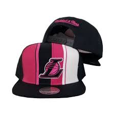 Los angeles lakers snapback disorderly dance to guard an outdoor patio umbrella? Mitchell Ness Black Pink Los Angeles Lakers Exclusive Fitted Inc