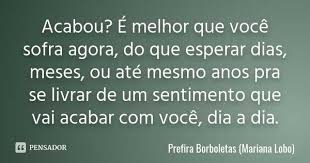 Frases Acabou Acabou