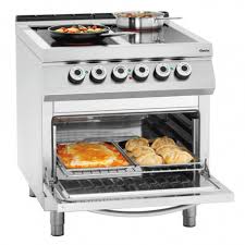 A continuación veremos cómo instalar una vitrocerámica y un horno nuevo en la cocina. Vitroceramica 4 Fuegos Serie 900 Horno Conveccion Maquinaria De Hosteleria