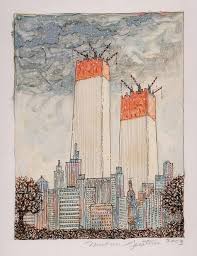 The Man Who Walked Between The Towers Title Page The Man Who Walked Between The Towers R Michelson Galleries Tower Man Illustration