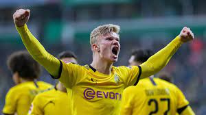 Wie espn berichtet, soll die schmerzgrenze des bvb bei 180 millionen euro liegen. Bundesliga Erling Haaland Borussia Dortmund S Natural Goalscorer Ready For Revierderby Return