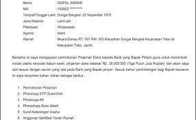 Contoh Surat Permohonan Pinjaman Modal Usaha Ke Bank Edukasi Lif Co Id