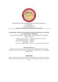 In 1522 piri reis participated to the siege of rhodes and in 1524 his duty was the captain of the ship that had a mission for the ottoman grand vizier pargalı i̇brahim pasha to egypt. Pdf Leadership Traits Of Suleiman The Magnificiant In Terms Of Great Man Theory Osmanli Mirasi Arastirmalari Dergisi Journal Of Ottoman Legacy Studies Omad Academia Edu