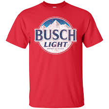 Busch Light Beer T Shirt Custom Designed Color Worn Label Pattern Custom Shirts Shirts Mens Tops